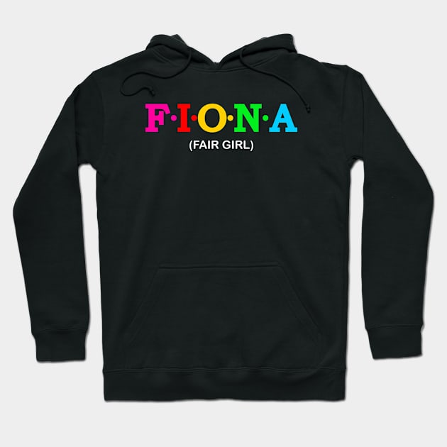 Fiona - Fair Girl. Hoodie by Koolstudio